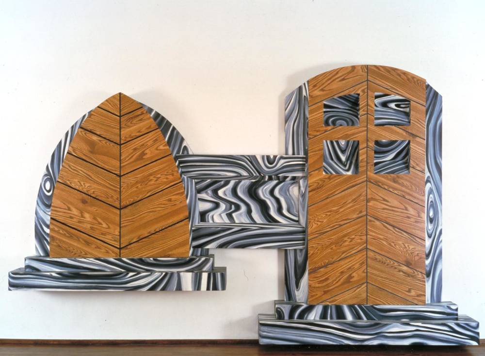  Richard Artschwager, Door/Door II, 1984-85 