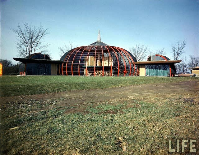 Bruce goff  ford residence  aurora  illinois  1948