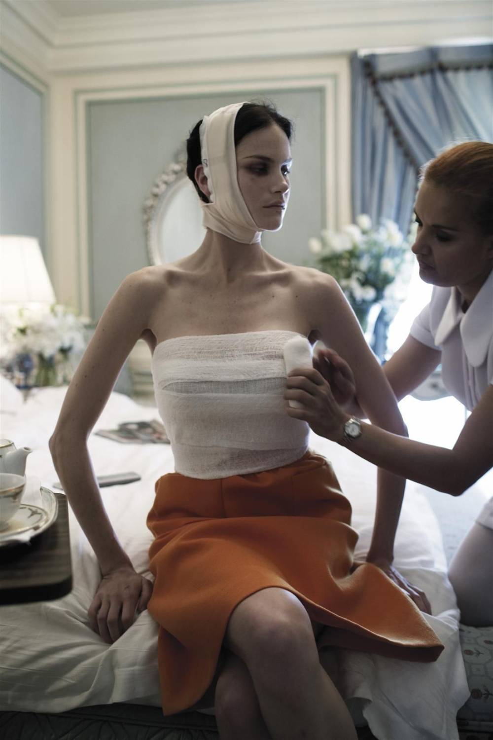  Vogue Italia, Makeover Madness photographed by Steven Meisel, 2005 