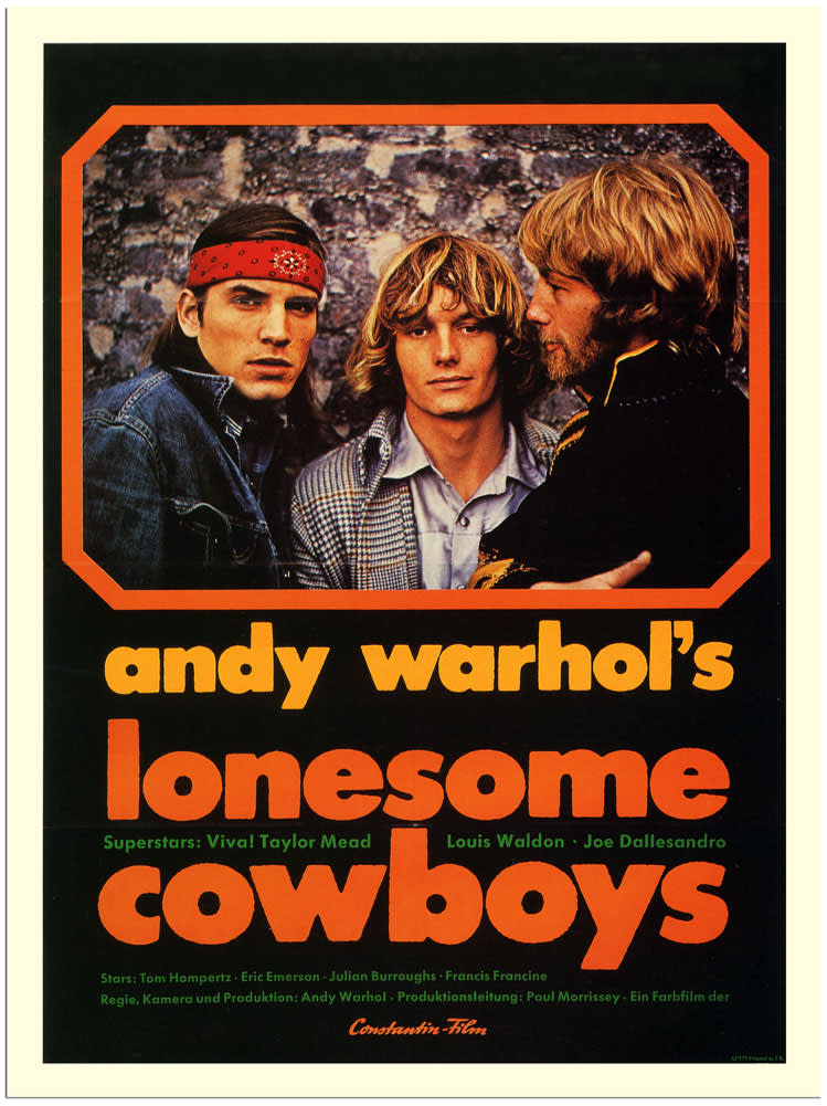  Andy Warhol, Film Poster for Lonesome Cowboys 