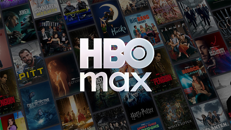 Titlar som ingår i tillvalspaket från HBO Max