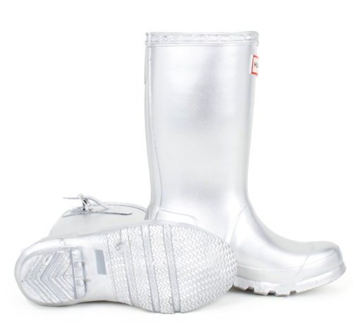 Silver Hunter Wellies
