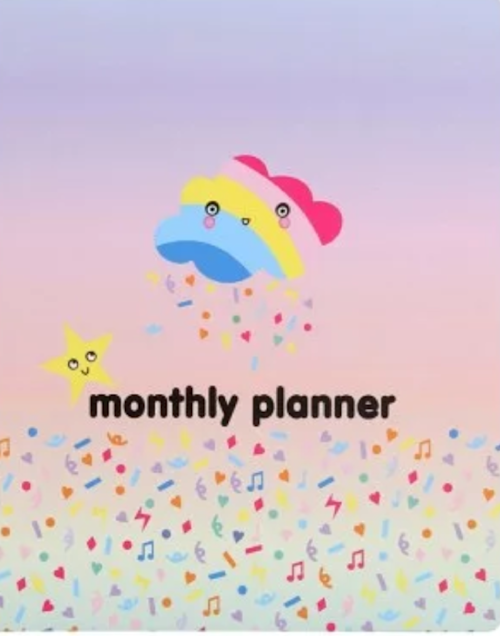 Paperchase Pretty Monthly Planner