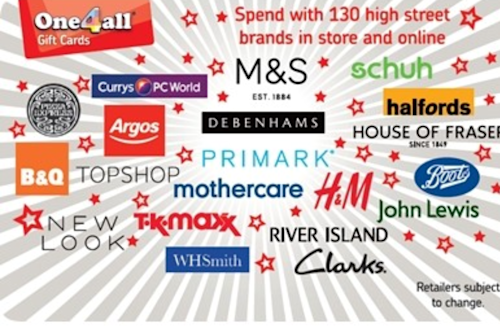 One4all Gift Card