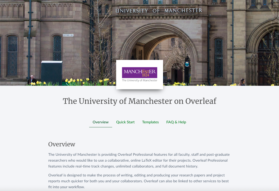 The University of Manchester portal