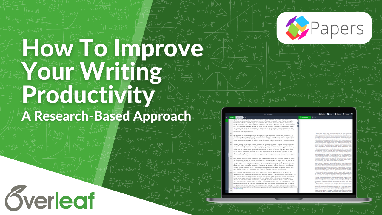 Webinar thumbnail, how to improve your writing productivity