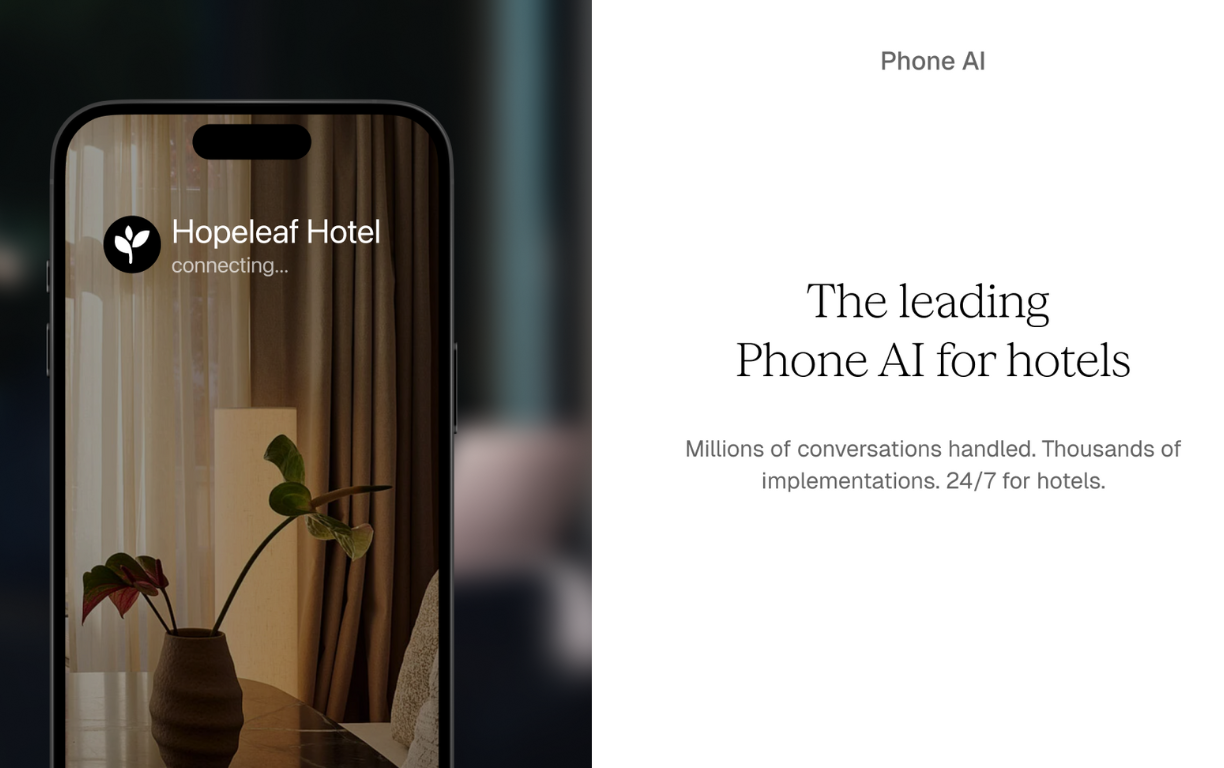 Our Phone AI handles millions of conversions around the clock.