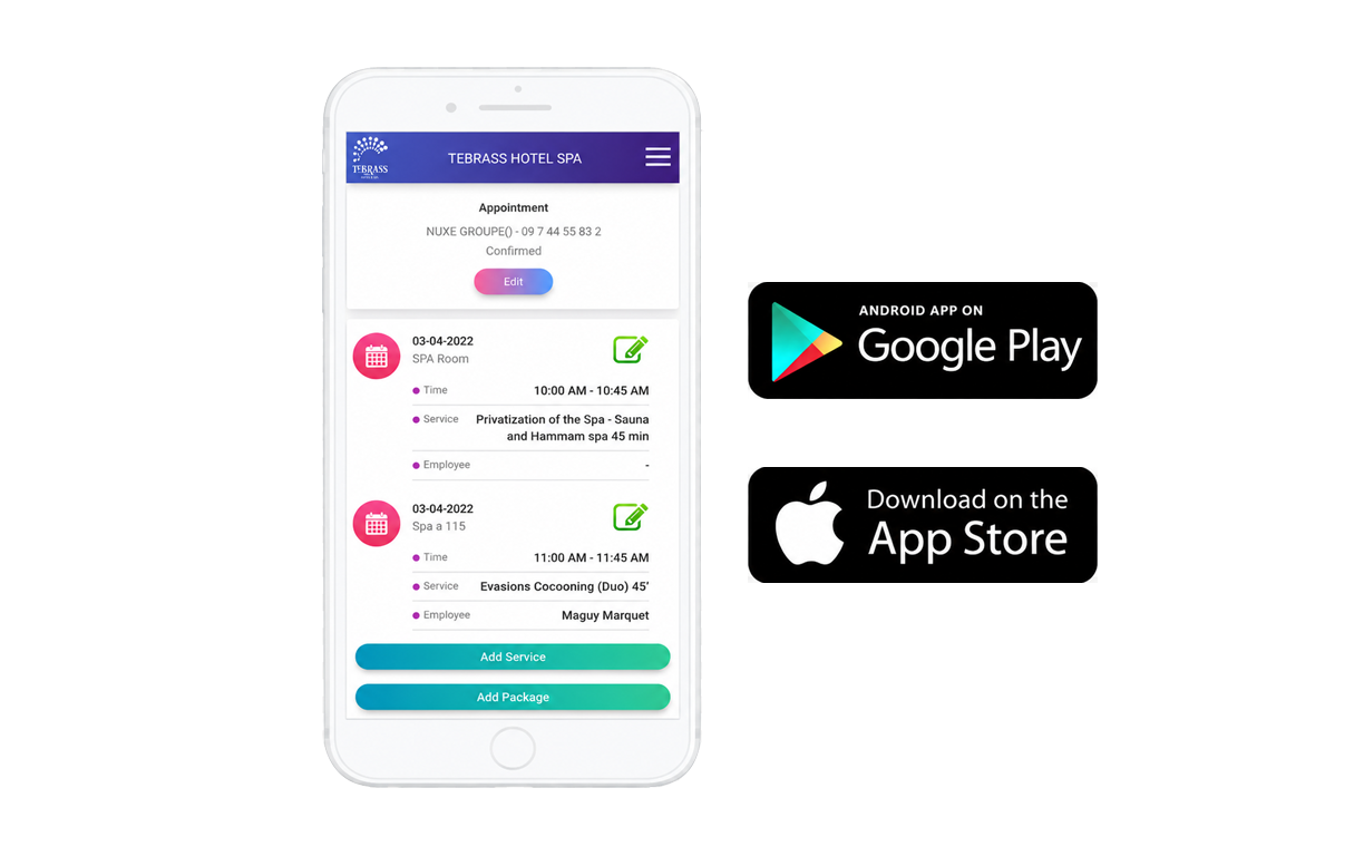 Available on IOS or Android devices