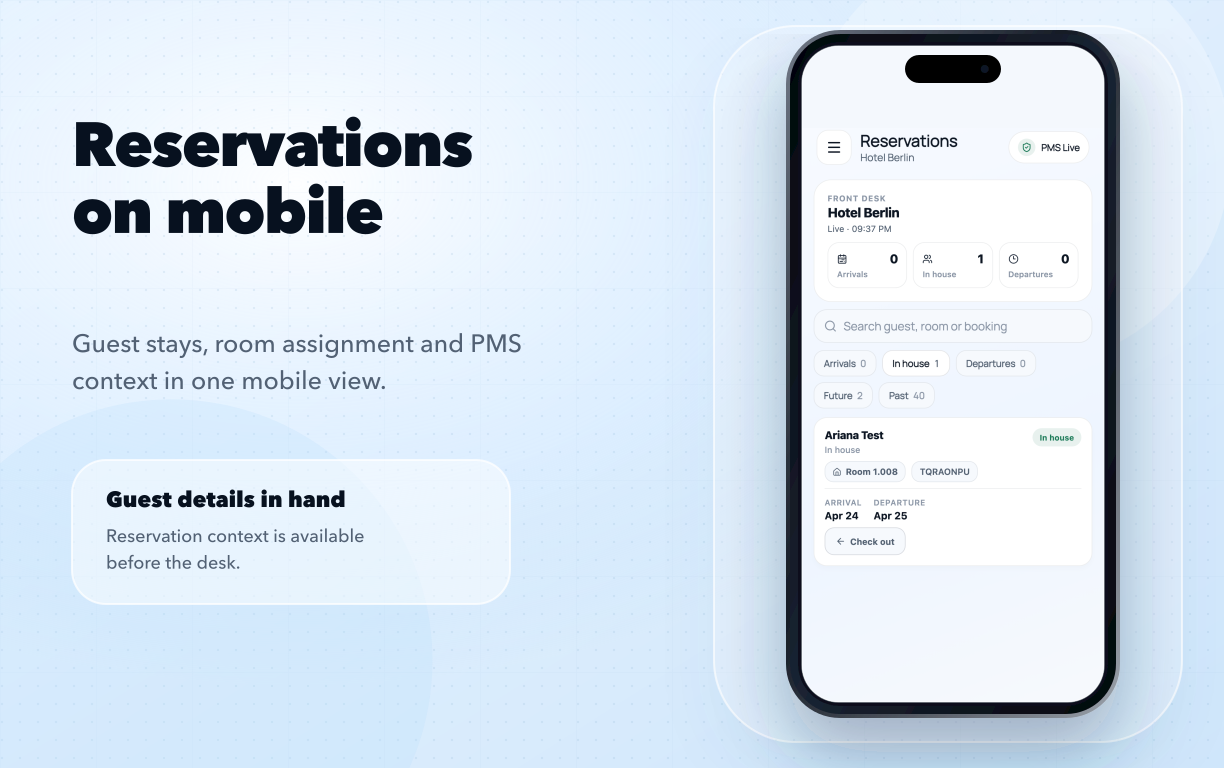 Reservations