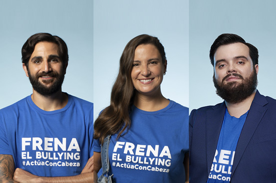 Ricky Rubio, Marta Pombo, Ibai Llanos en el equipo H&S contra el bullying