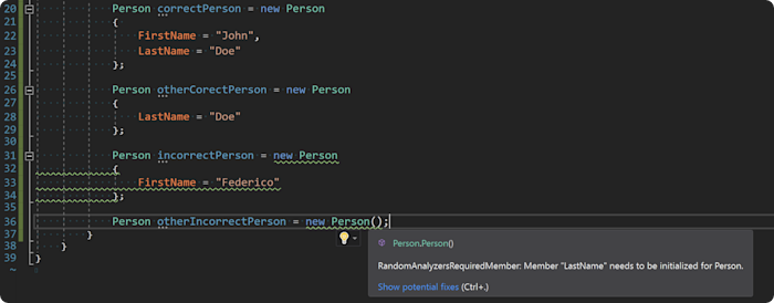 block of code