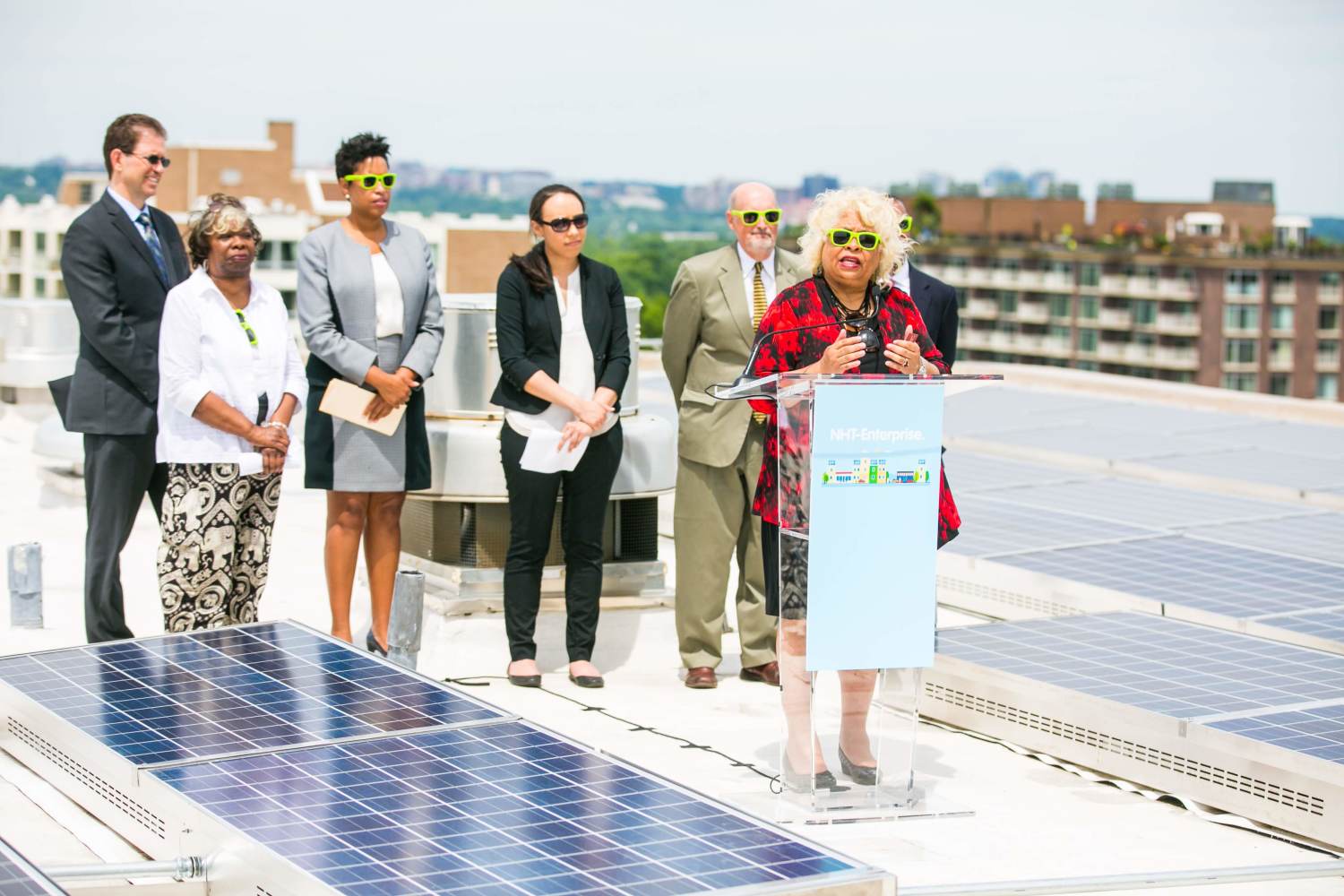 Financing supports the installation of solar power on affordable housing as was the case at Channel Square Apts, the largest privately-owned solar array in Wash. D.C.. 