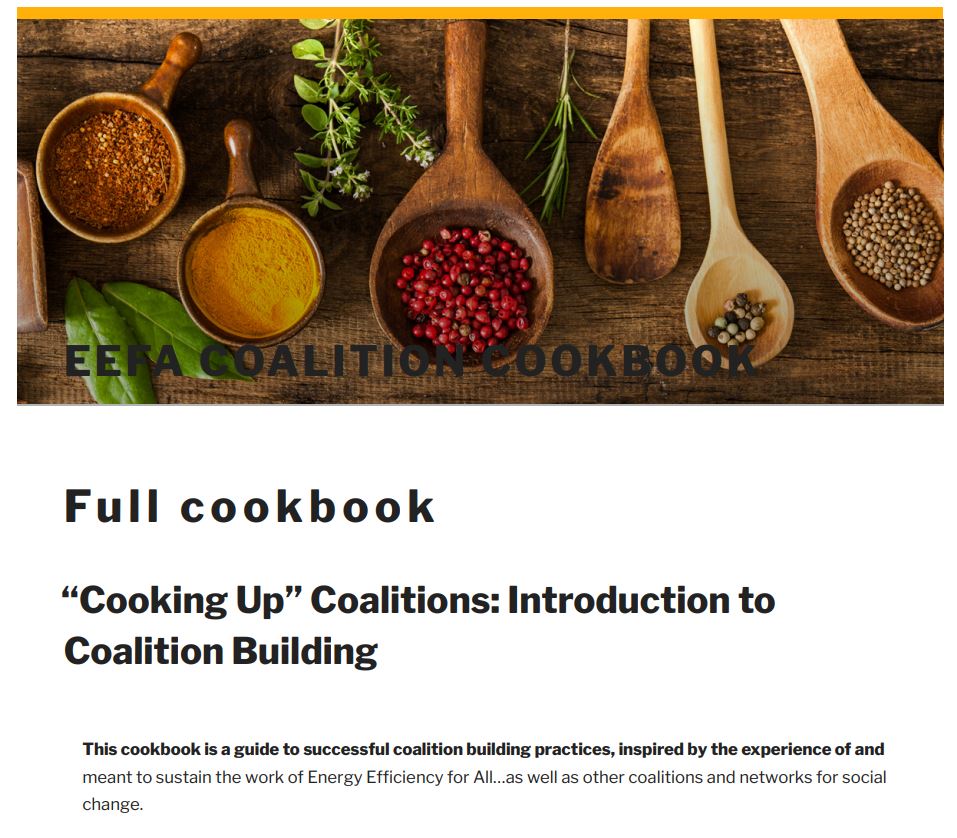 coalition cookbook