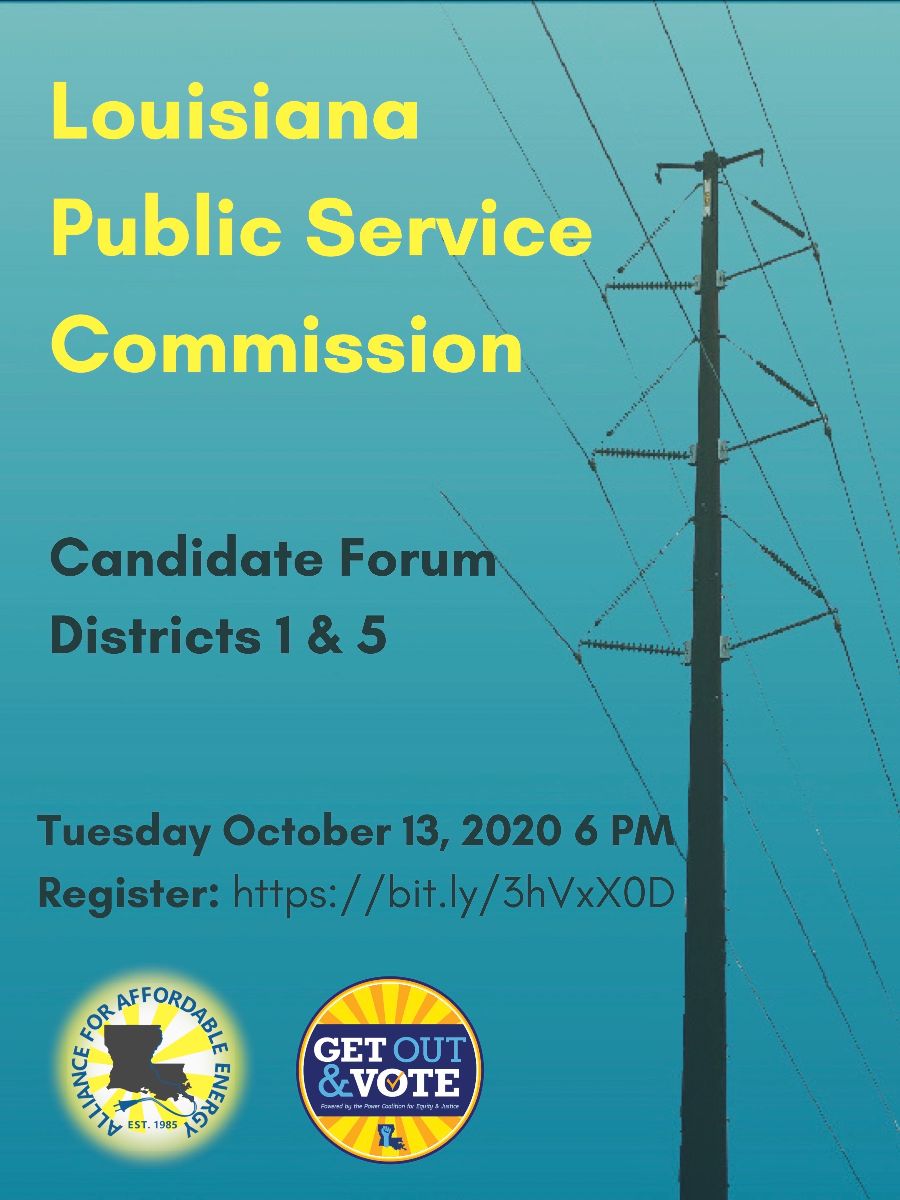 Louisiana Public Service Commission Candidate Forum