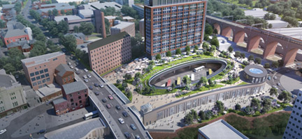 Stockport town centre is changing