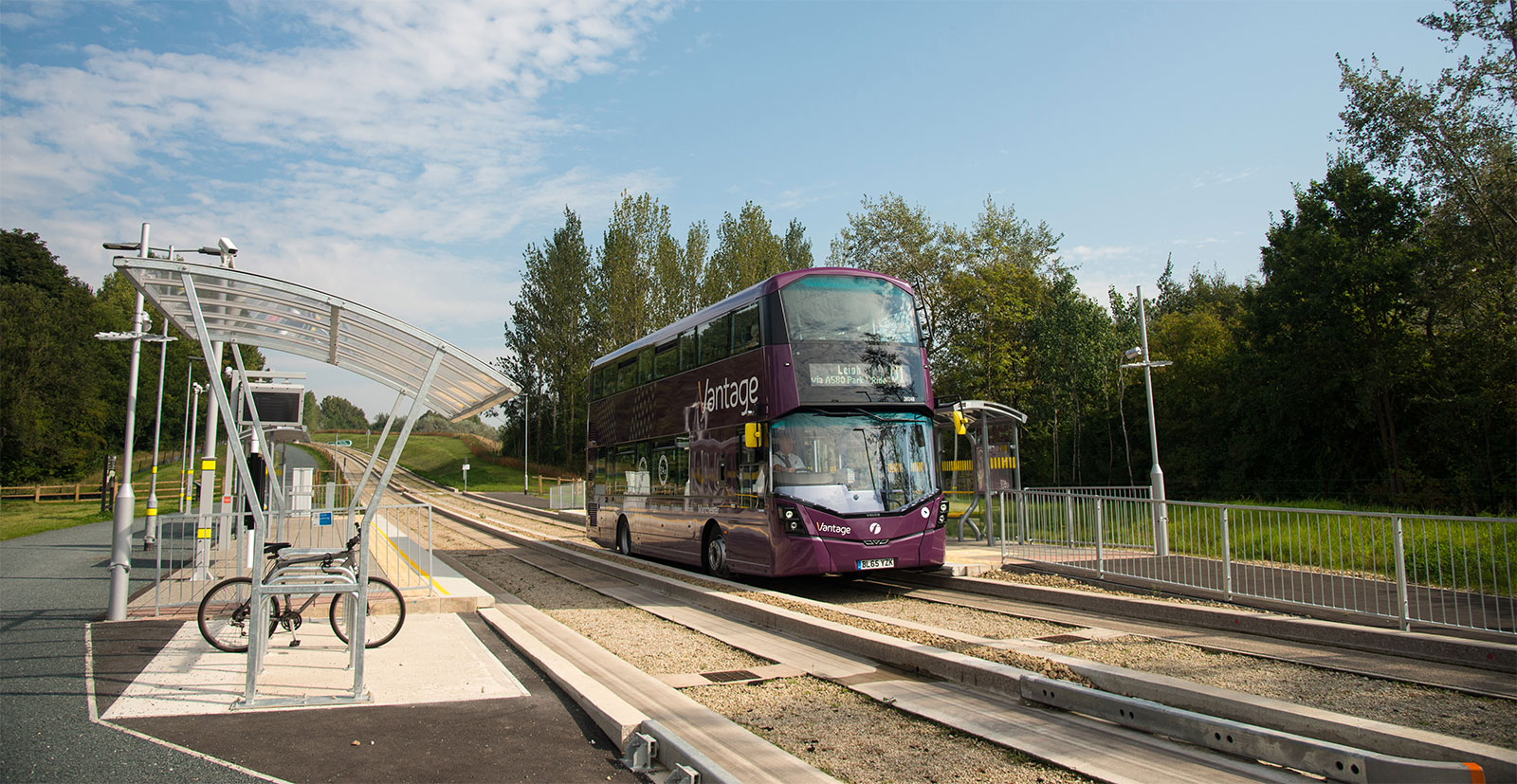 TfGM Bus Priority Package - Guided busway