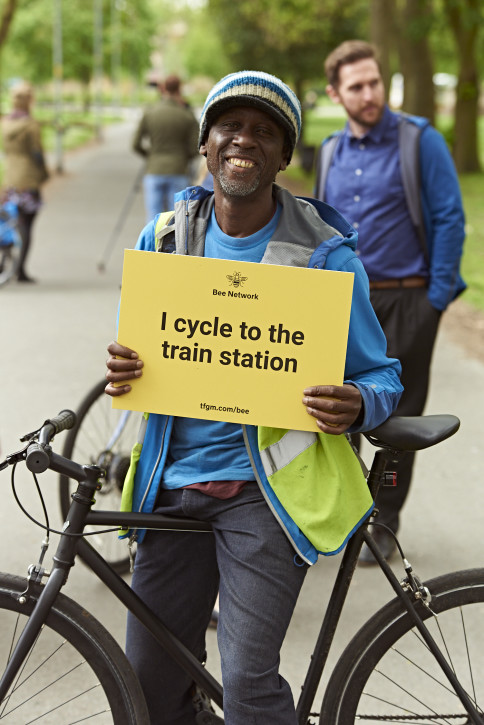 TfGM - I cycle to the train station