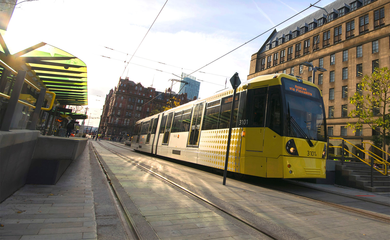 Metrolink 2CC St Peter s Square stop
