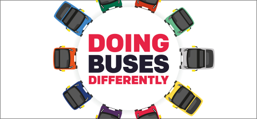 Doing buses differently