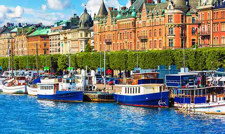 Strandvägen i Stockholm