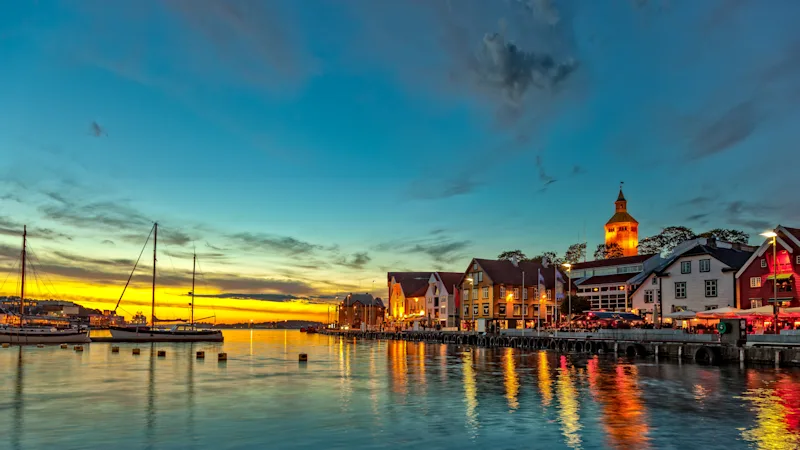 Skumring i Stavanger
