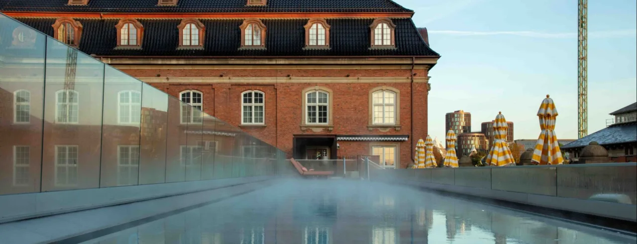 Rooftop pool at Villa Copenhagen.