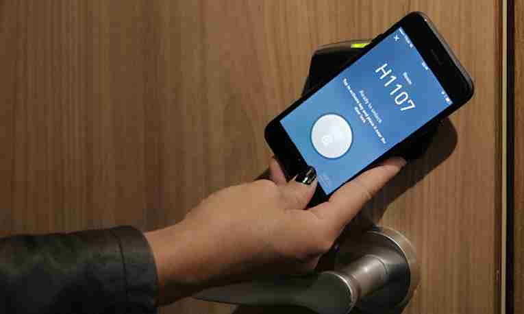 Mobile key på Hobo