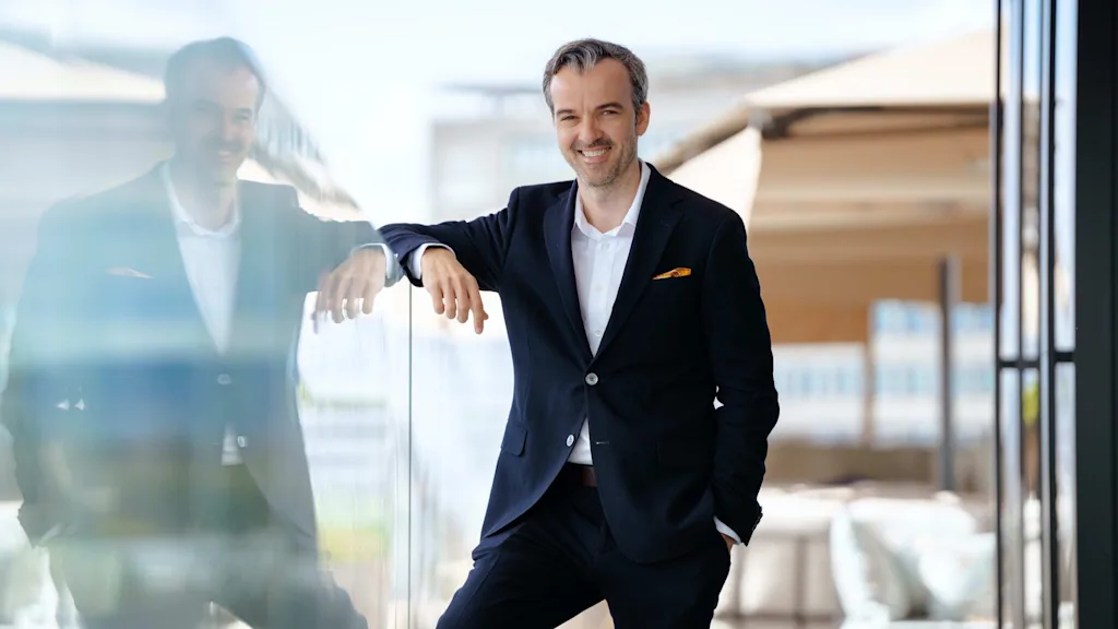 Portarit of Head chef Jonathan Howell at Sommerro in Oslo.