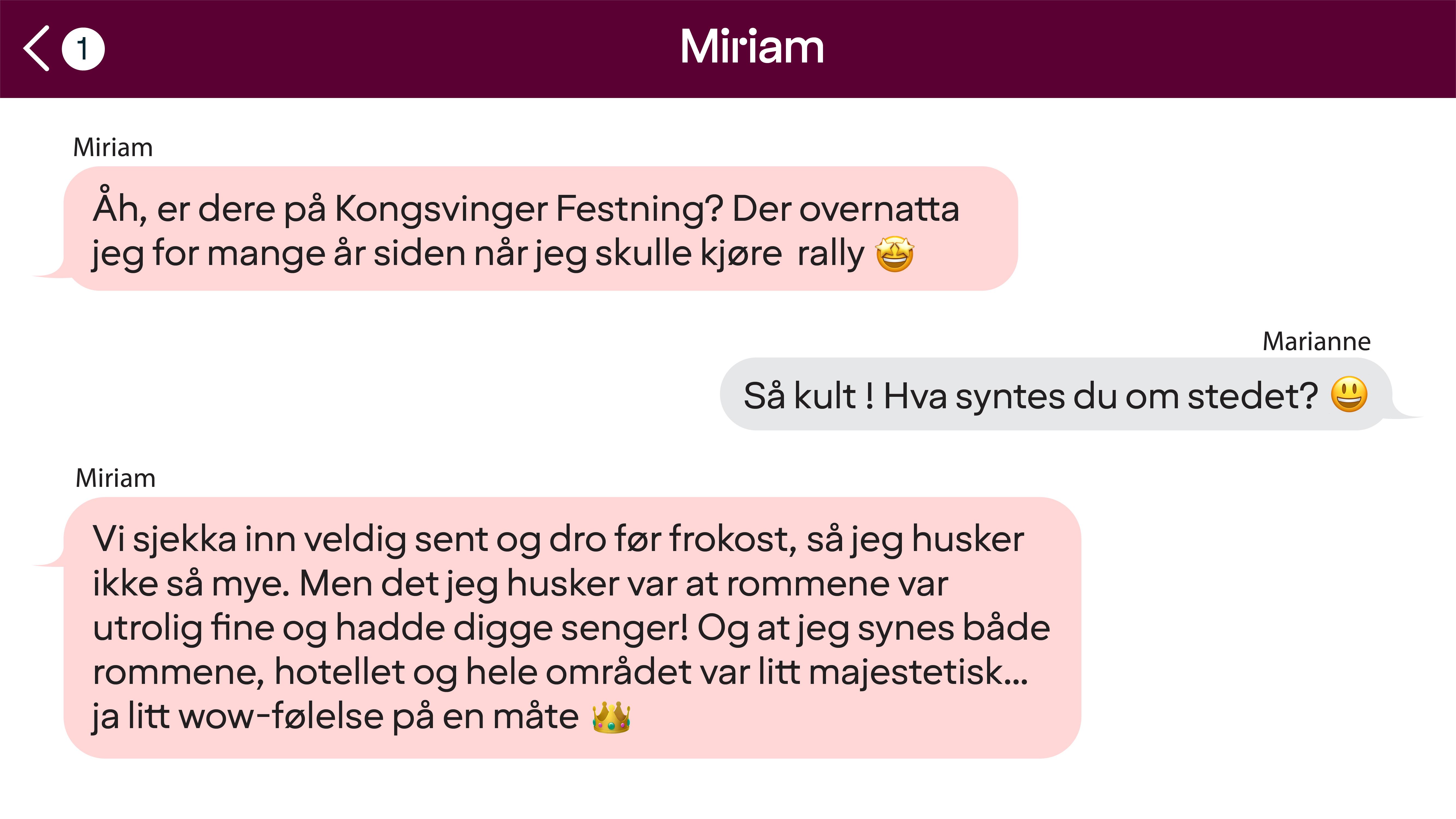 kongsvinger festning image sms-text