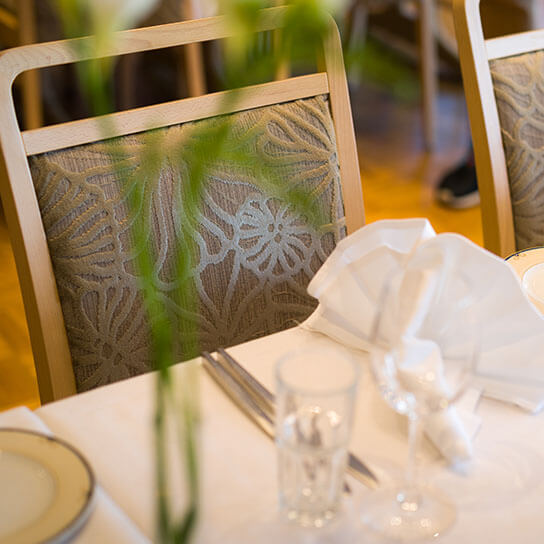 Table details from Restaurant Quality Hotel Olavsgaard