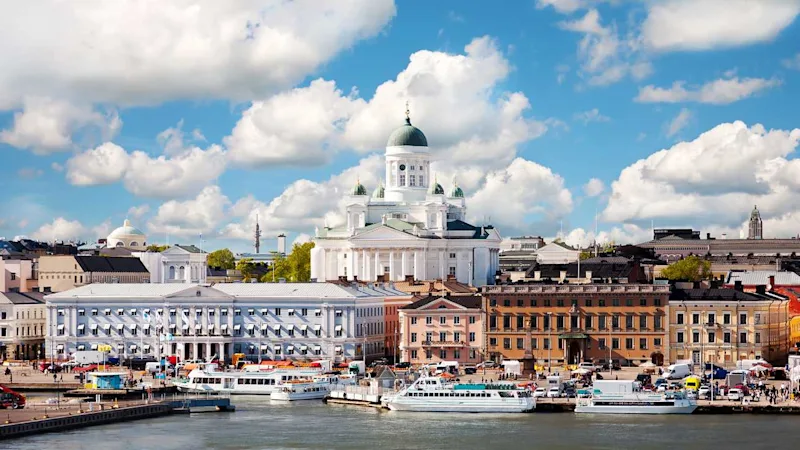 Skyline of Helsinki