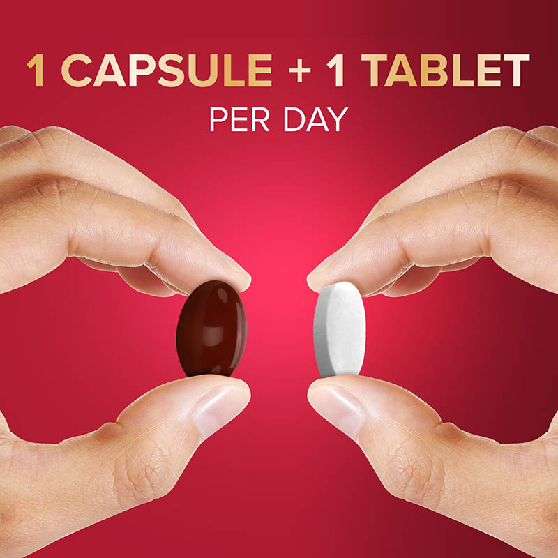1 capsule + 1 tablet per day