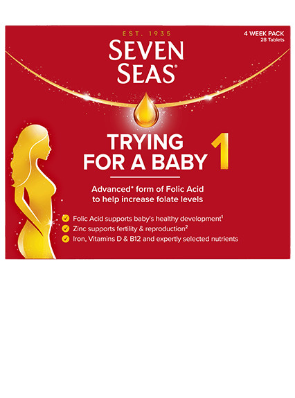 Seven Seas Pregnancy Trying for a baby product packshot