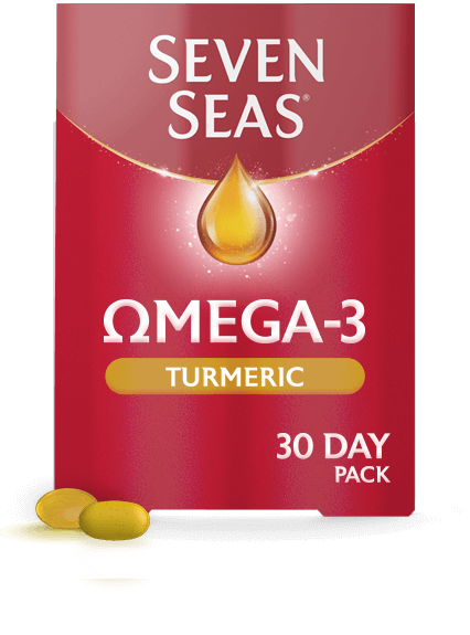 30ct Seven Seas Omega-3 Turmeric