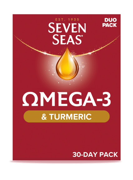30ct Seven Seas Omega-3 Turmeric