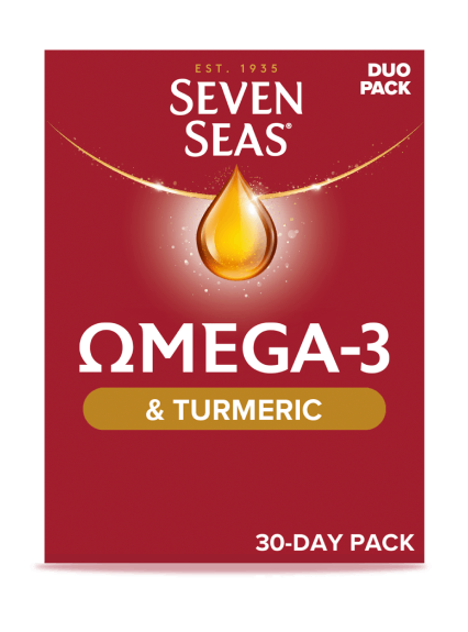 30ct Seven Seas Omega-3 Turmeric