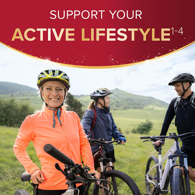 Support your active lifestyle