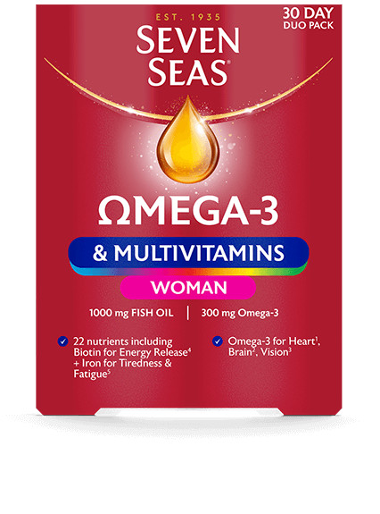 Seven Seas Omega-3 & Multivitamins Woman