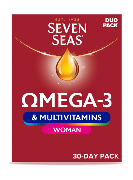 Seven Seas Omega-3 & Multivitamins Woman