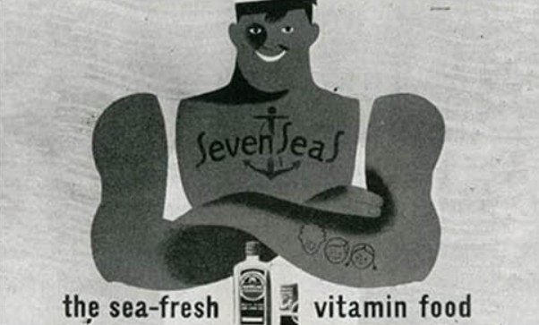 old seven seas brand advertisement