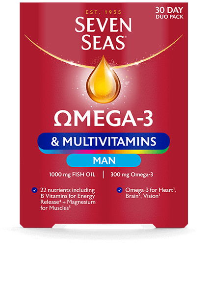 Seven Seas Omega-3 & Multivitamins Man