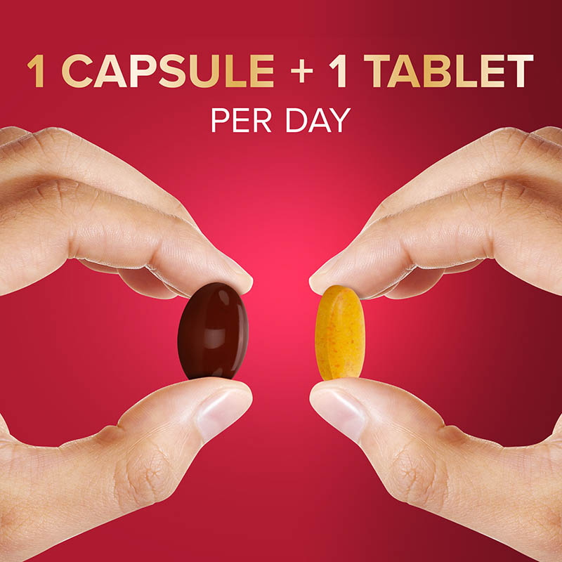 1 capsule + 1 tablet per day