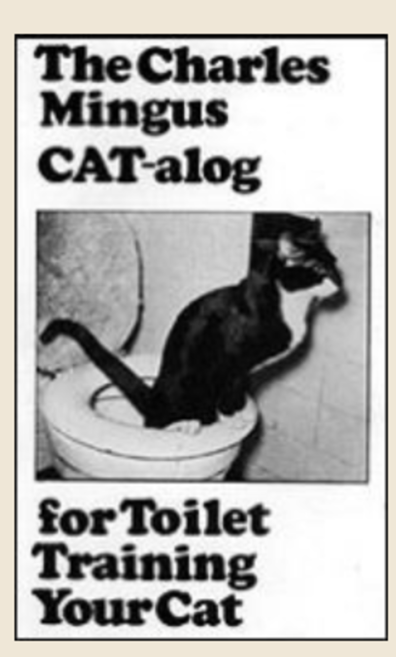 Charles Mingus Toilet Training Pamphlet gift idea for cat lovers