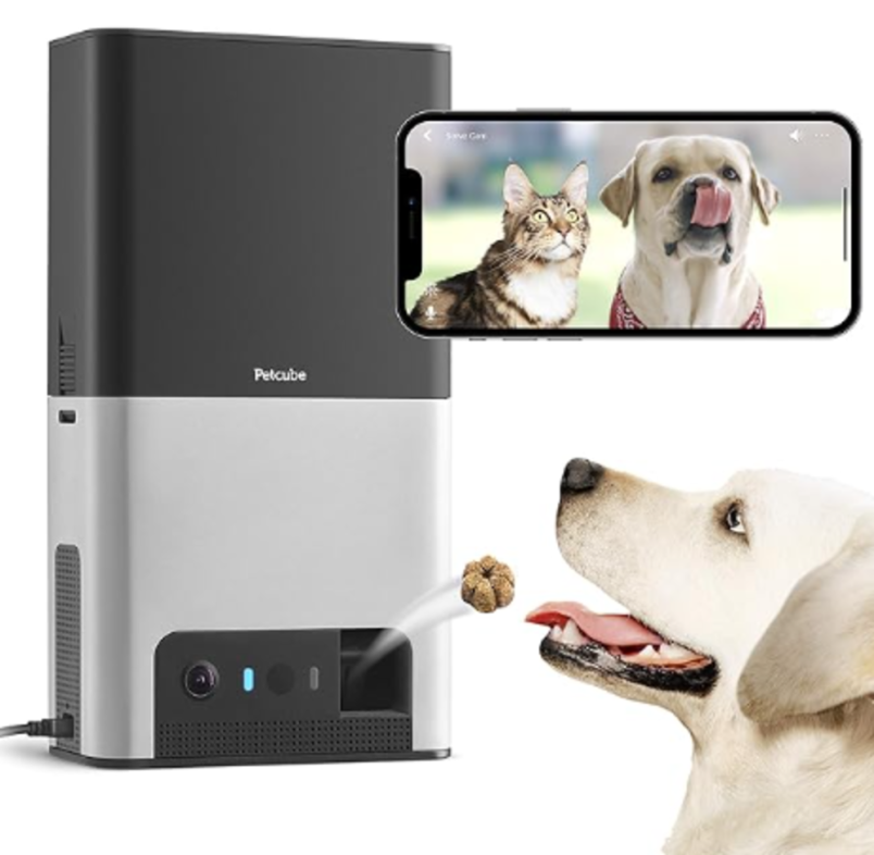 Dog Camera with Treat Dispenser gift idea for dog lovers