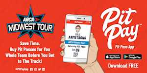 ARCA Midwest Tour Partners with Pit Pay for 2021