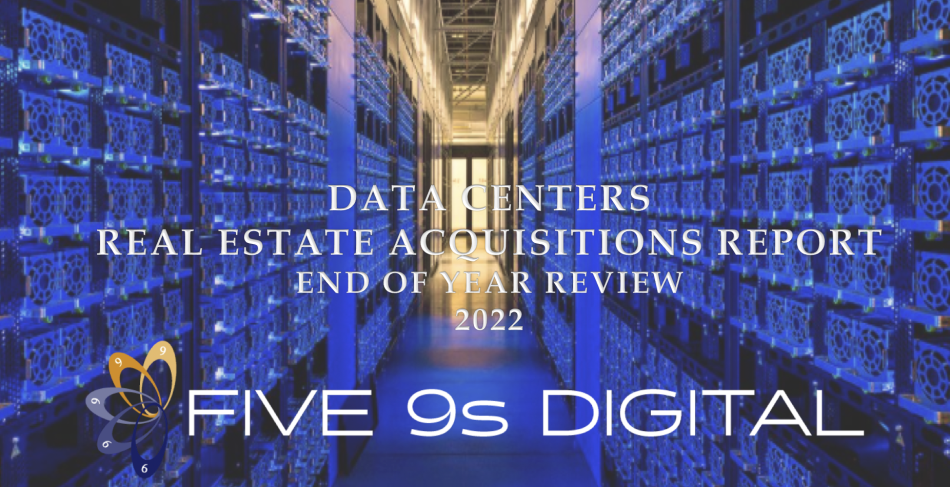 2022 data center acquisitions sales