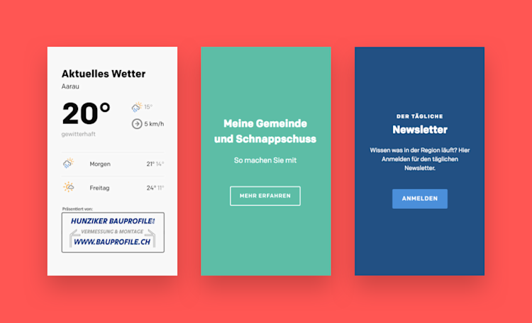 AZ Medien Infocards
