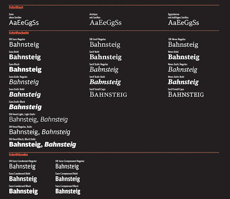 Deutsche Bahn type scheme