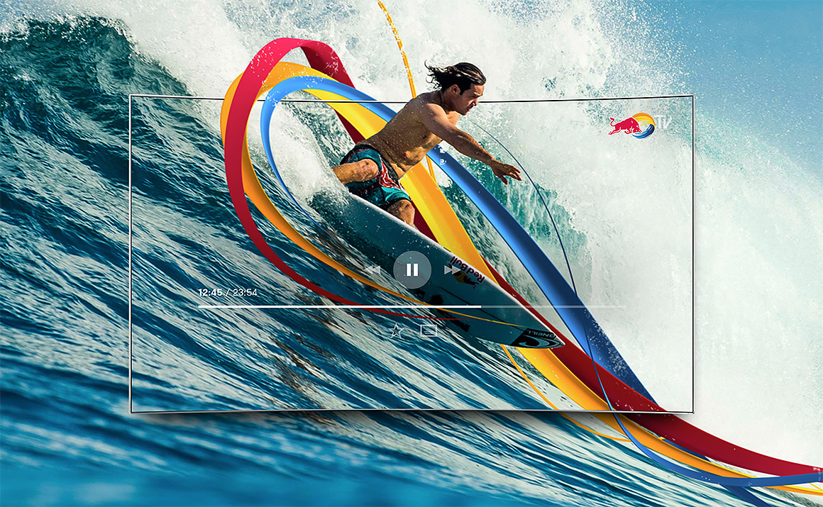 Red Bull TV Digital TV Design
