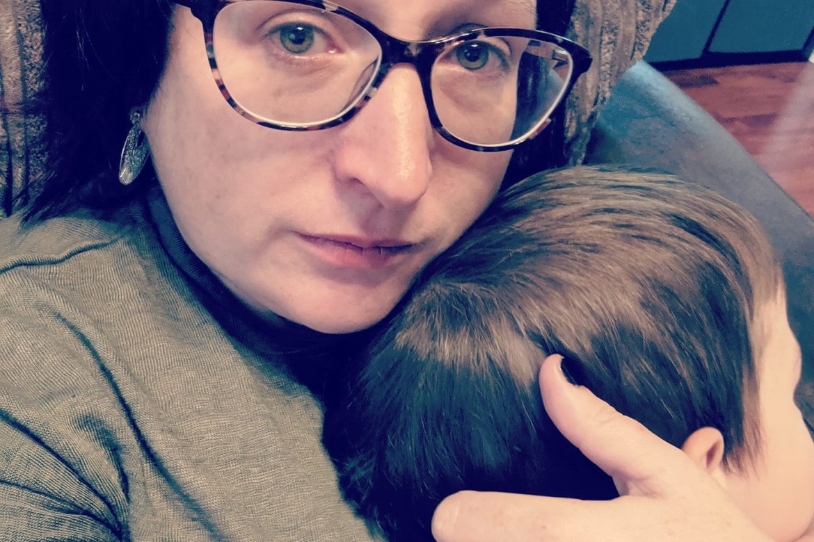 Me and Thing #2 having cuddles Me and Orson having cuddles